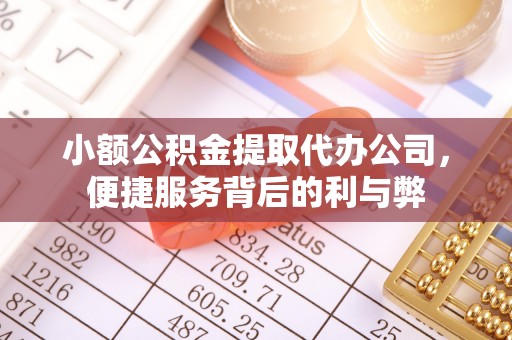 庄河小额公积金提取代办公司，便捷服务背后的利与弊