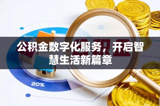 庄河公积金数字化服务，开启智慧生活新篇章