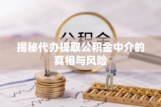 庄河揭秘代办提取公积金中介的真相与风险