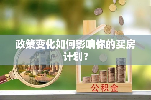 庄河政策变化如何影响你的买房计划？