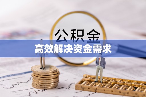 庄河高效解决资金需求