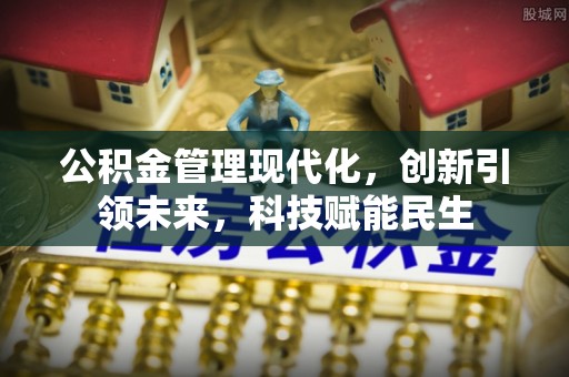 庄河公积金管理现代化，创新引领未来，科技赋能民生