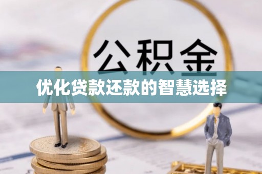 庄河优化贷款还款的智慧选择