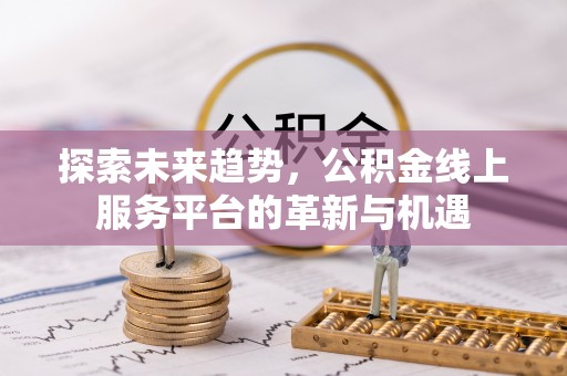 庄河探索未来趋势，公积金线上服务平台的革新与机遇