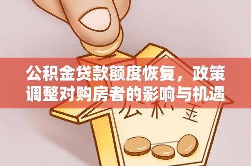 庄河公积金贷款额度恢复，政策调整对购房者的影响与机遇