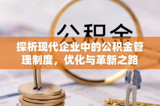 庄河探析现代企业中的公积金管理制度，优化与革新之路