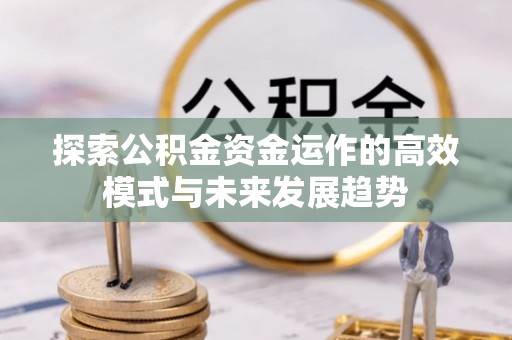 庄河探索公积金资金运作的高效模式与未来发展趋势