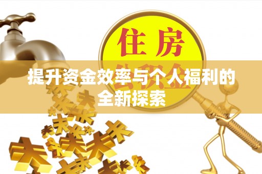 庄河提升资金效率与个人福利的全新探索