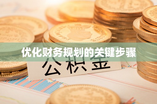 庄河优化财务规划的关键步骤