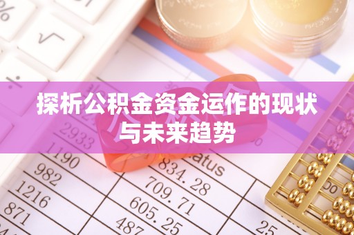 庄河探析公积金资金运作的现状与未来趋势