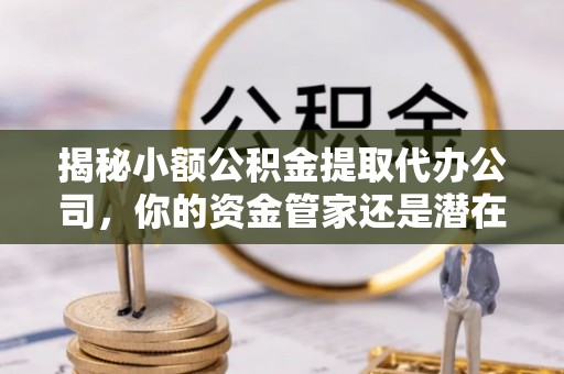 庄河揭秘小额公积金提取代办公司，你的资金管家还是潜在风险？
